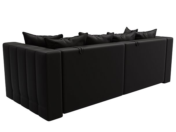 Диван прямой Лига-052 НПБ Экокожа коричневый - Вид 5