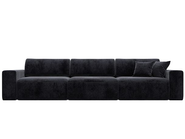 Диван прямой Лига-036 НПБ Классик Лонг Велюр серый - Вид 2