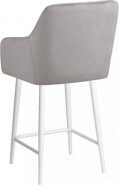 Комплект полубарных поворотных кресел Барли К, Confetti silver/белый, 3 шт. - Вид 6