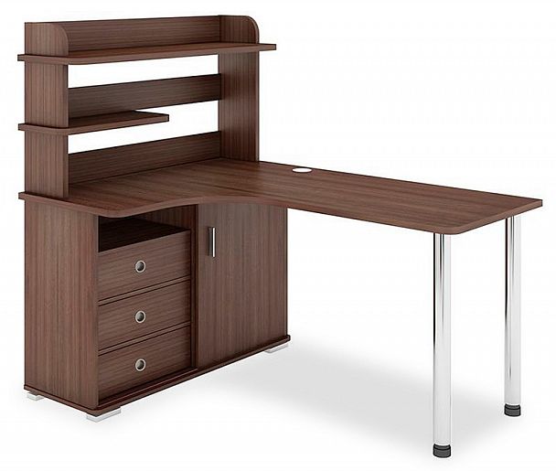 Стол компьютерный СР-145М Шамони левый - Вид 1