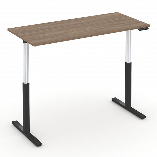 Стол электроподъемный "MOVE UP" MV.SE-4,7 Черный металл / Дуб Аризона - Вид 3