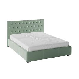 Октавия корпус интерьерной кровати 1,6 мятный ромб - Фото предпросмотра