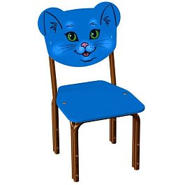 Детский стульчик Кузя Кошечка, гр.1-3 - Фото предпросмотра