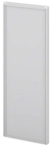 Модуль сплошной "Мобильные офисные перегородки «Логика»"  ПК-ЛГ-МДС167х60Д-В1-19 серый - Вид 1