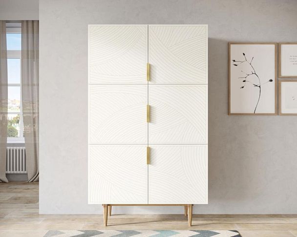 Большой комод с шестью дверками Line LN04/GR1/beige - Вид 5