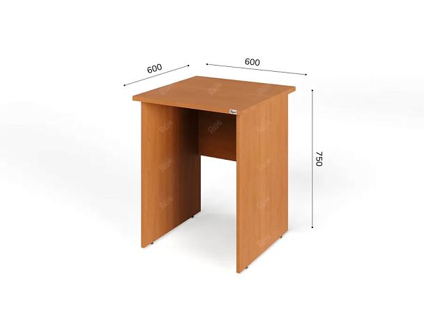 ЛАЙТ / LIGHT RLG001-6x6 Прямоугольный стол 60x60x75 Вишня - Вид 2