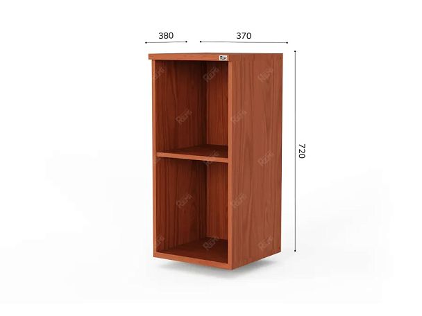 UNITY РА-03 ОРЕХ ИТАЛЬЯНСКИЙ Антресоль открытая узкая Прямой 370x380x720 - Вид 4