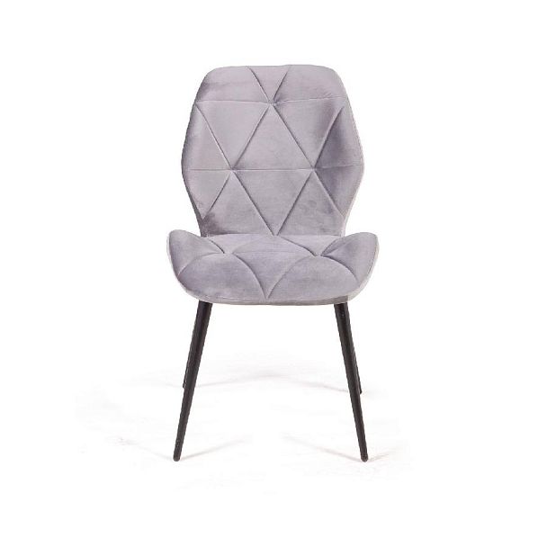 Стул Crystal, бархат светло-серый 26 - Вид 10