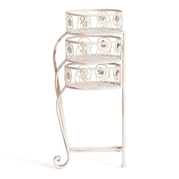Цветочница Secret de Maison Трио/Trio (мод.PL08-9998), металл, antique white - Вид 3