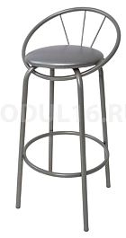 Дельта стул барный серый - Фото предпросмотра