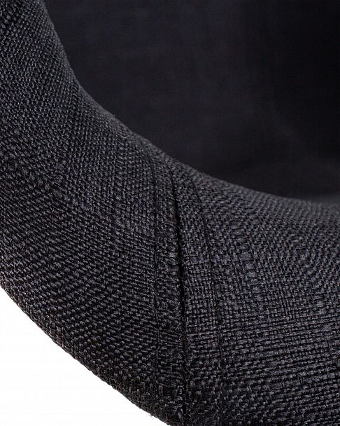 Стул обеденный DOBRIN DAW ROSS (ножки светлый бук, сиденье 012 белый пластик, чёрная ткань) - Вид 8