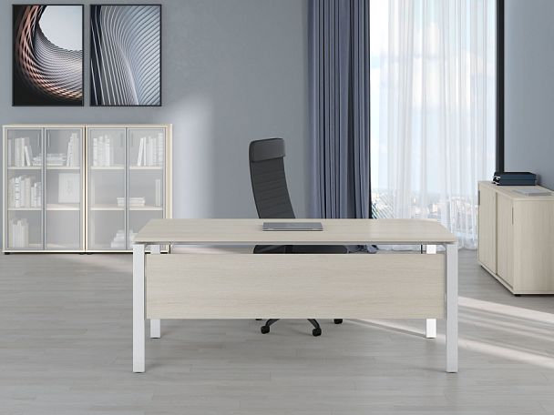 Удлинитель бенч-системы Trend Metal 140x123x75 дуб феррара - Вид 34