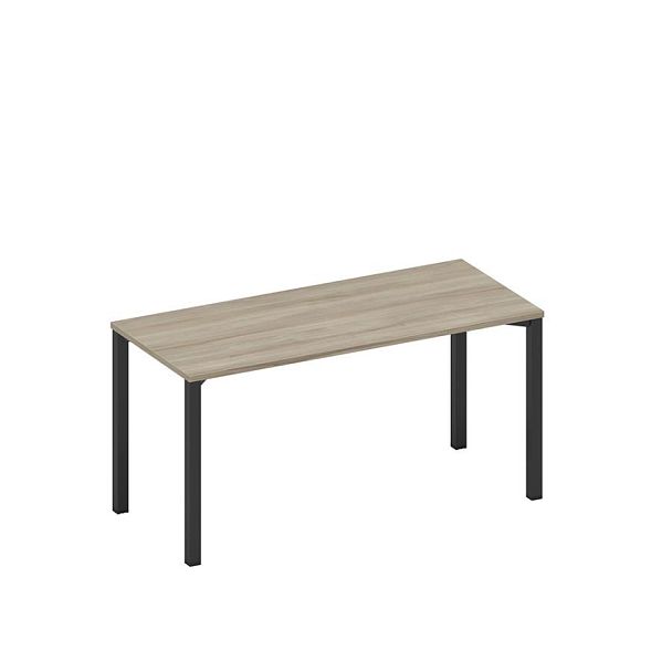 Стол письменный на металлокаркасе Space+ А1 ЧР 015.1 ВЛ вяз либерти/ черный гладкий - Вид 1