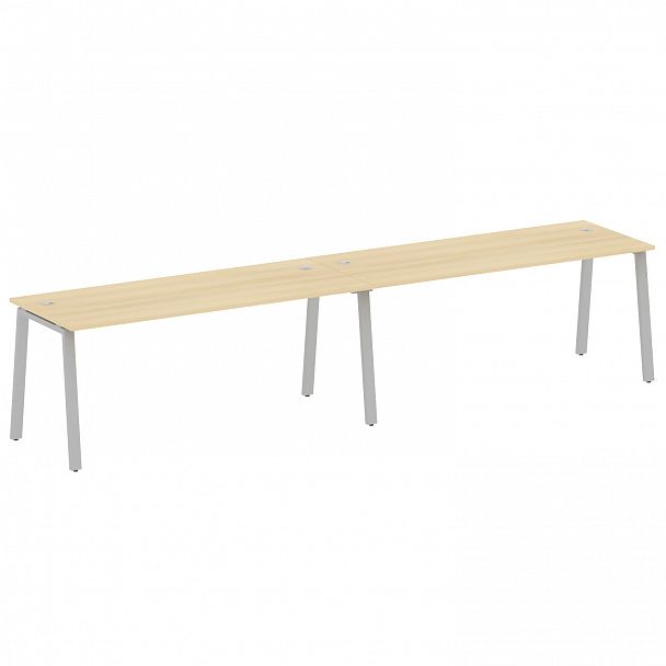 Рабочая станция "Metal System" БА.СМ-2.5 акация/серый - Вид 1