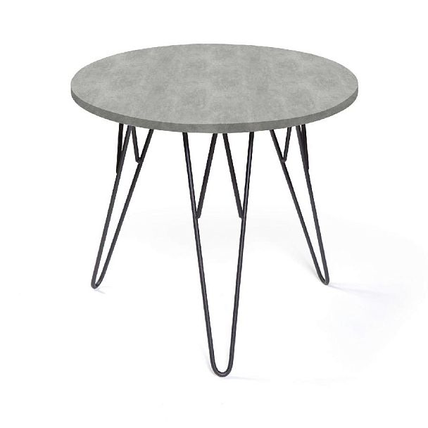 Журнальный стол Ostin, бетон натуральный - Вид 1