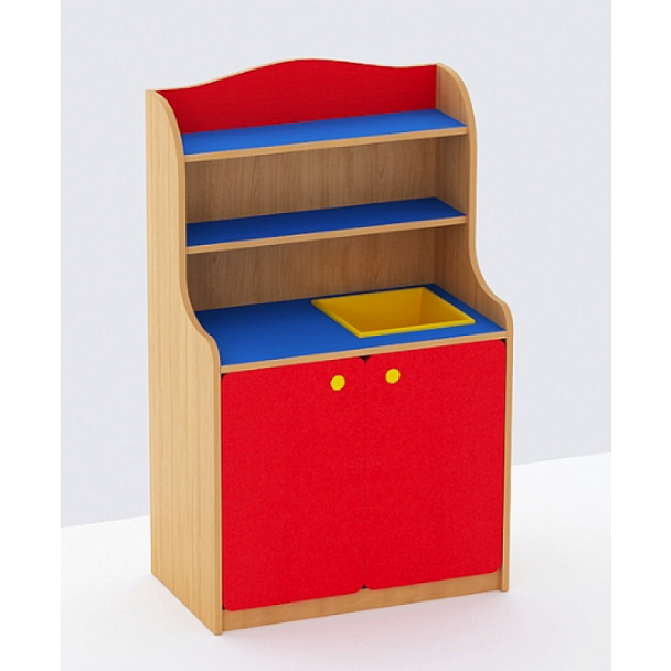 Уголок-кухня Аленушка 2, цветной фасад - Вид 3