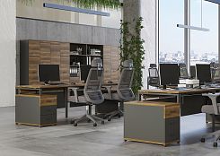 Новая серия офисной мебели Concept