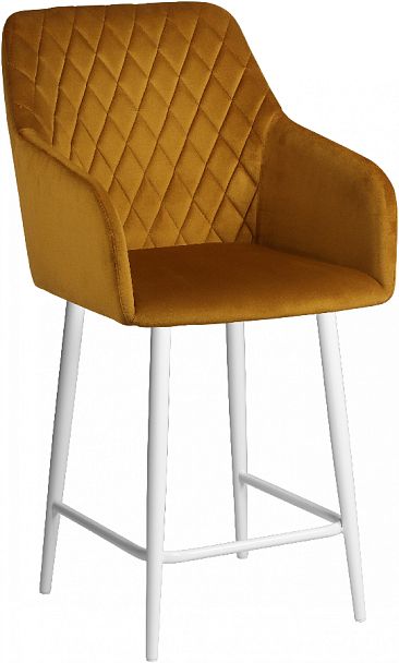 Комплект полубарных поворотных кресел Барли К, Confetti chai tea/белый, 2 шт. - Вид 4