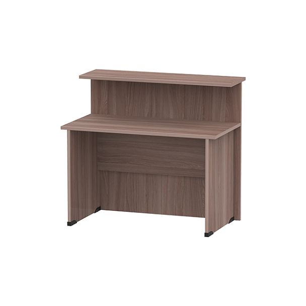 Стойка ресепшн прямая СР-120/60 ясень шимо темный - Вид 2