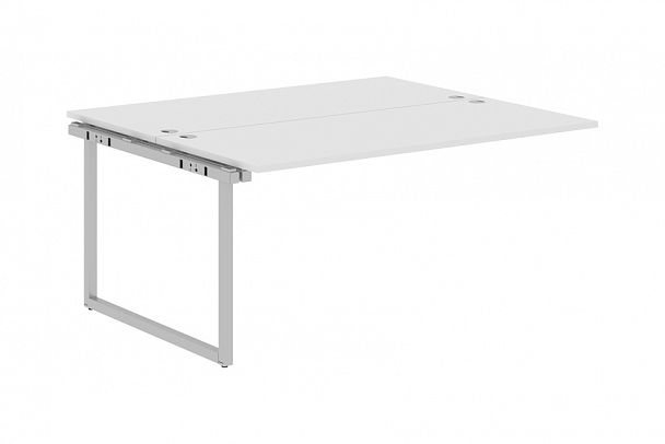 Стол "XTen-Q" XQIWST 1614 белый/алюминий - Вид 1