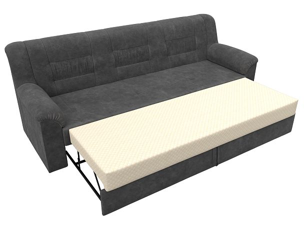 Диван прямой Карелия Велюр серый - Вид 7