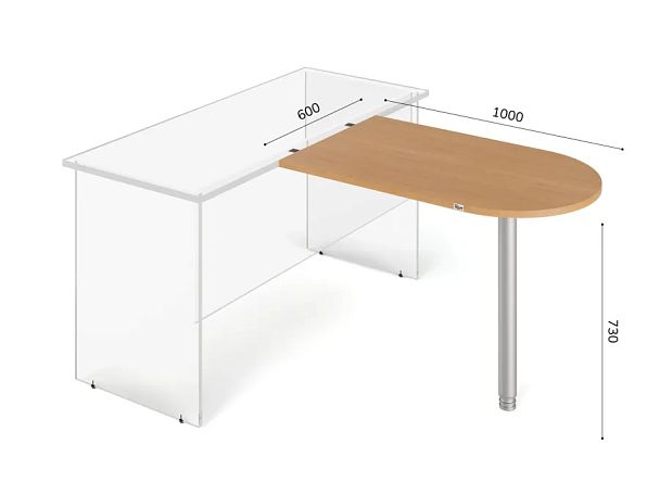 ЛАЙТ / LIGHT RLG012-10x6 Брифинг 60x100x73 Бук - Вид 2