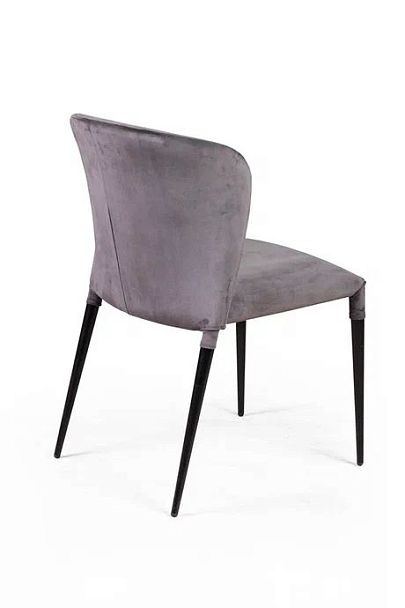 Стул Albert (Альберт), бархат антрацит 14 - Вид 5