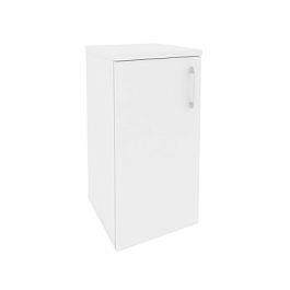 Onix Шкаф низкий узкий левый O.SU-3.1 (L) Белый бриллиант 400*420*823 - Фото предпросмотра