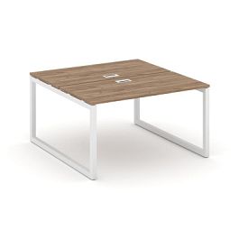 Стайл Проджект Рабочая станция 2-х сторон. SN-5O.DRS-012 Дуб Табак/Металл Белый 1180*1432*750 - Фото предпросмотра