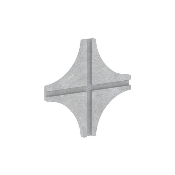 AcustiX Соединитель для войлочных экранов Х-образный VE.SVE-X Зимний Лес 200*200*12 - Вид 1