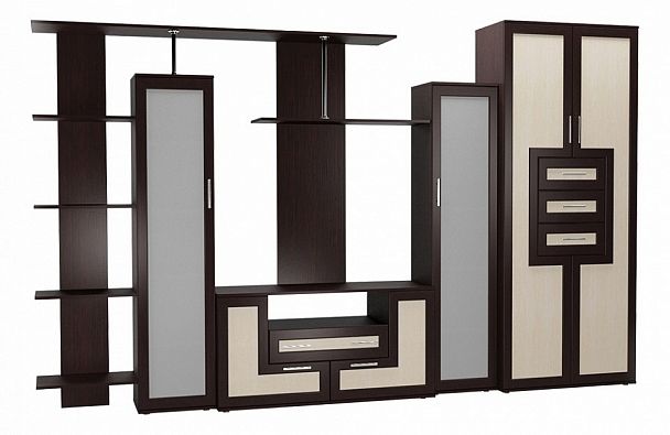 Стенка-горка для гостиной Мебелайн-4 - Вид 1