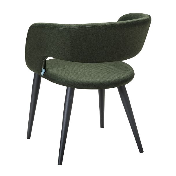 Кресло Hugs тёмно-зеленый/черный - Вид 4