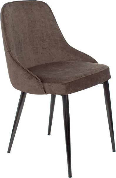 Стул для дома Бюрократ CH-K3 коричневый Light 10 металл черный на ножках (CH-K3_1/LT10) - Вид 1