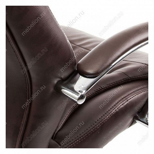 Кресло компьютерное Tomar, коричневое - Вид 9