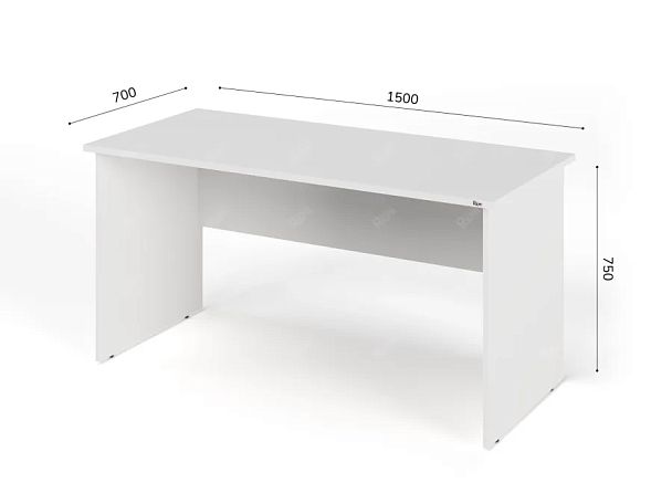 ЛАЙТ / LIGHT RLG002-15x7 Прямоугольный стол 150x70x75 Белый - Вид 2