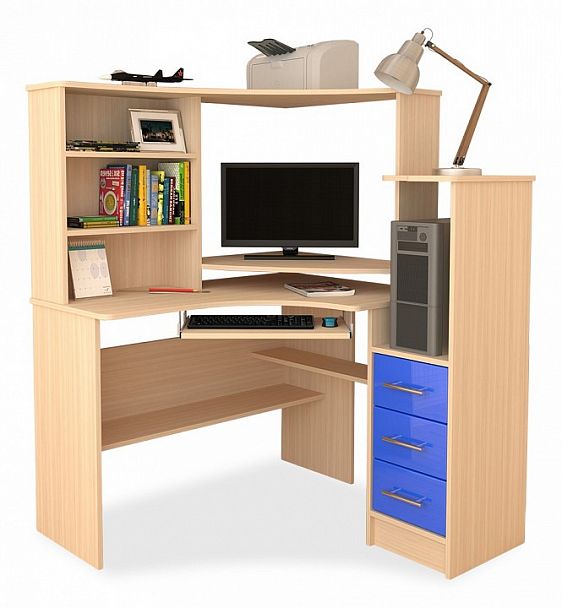 Стол компьютерный Мебелеф-27 - Вид 1