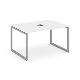 Стайл Проджект Стол переговорный SN-4O.SPRG-001 Белый/Металл Серый 980*980*750 - Фото предпросмотра