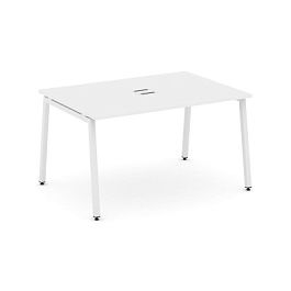 Стайл Проджект Стол переговорный SN-4A.SPRG-001 Белый/Металл Белый 980*980*750 - Фото предпросмотра