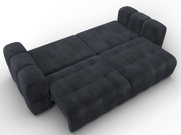 Диван прямой Лига-110 НПБ Велюр серый - Вид 10