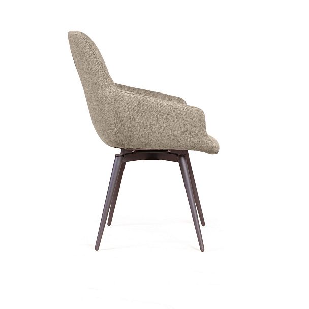 Стул Jordan поворотный 360 градусов, рогожка Wellton 912 - Вид 3