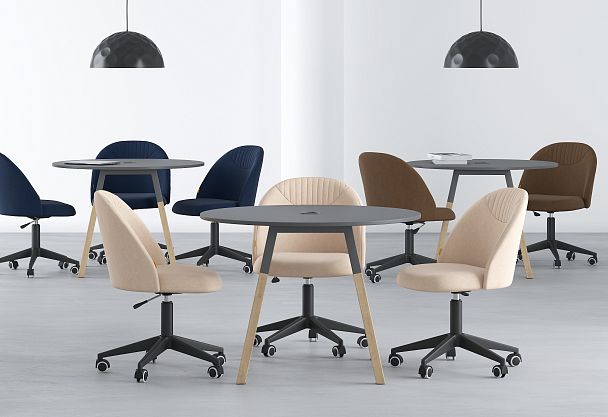 Кресло CHAIRMAN HOME 119, ткань велюр, синий - Вид 10