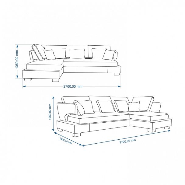 Угловой диван "Борн" - Вид 8