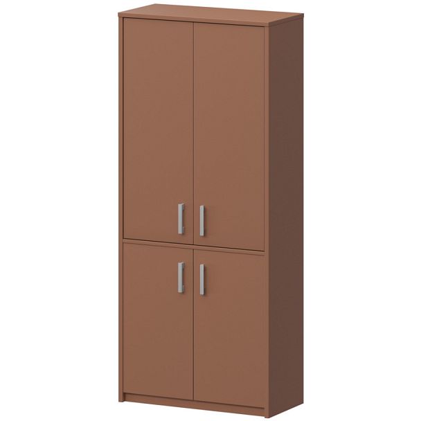 Шкаф комбинированный закрытый А-310/А-610 Терракота 770x364x1998 Арго - Вид 1