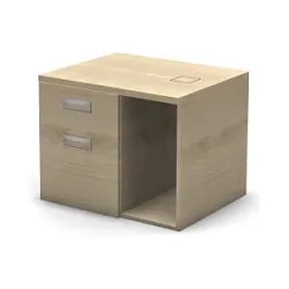 EUROPE/ЕВРОПА RE070-73х60 Тумба опорная левая 730x600x570 Акация светлый - Фото предпросмотра