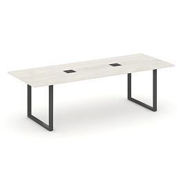 Style Project Direct Direct Стол переговорный SN-6O.SPRG-258 Дуб Наварра/Металл Антрацит 2580*980*750 - Фото предпросмотра