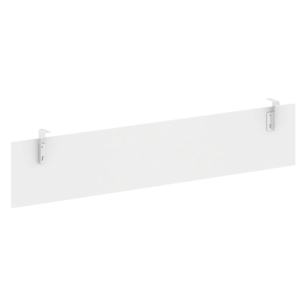 Metal System Direct Царга для стола L=1800мм Б.ЦС-5 Белый/Хром металл 1650*320*18 - Вид 1