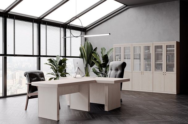 Стол письменный Capital 180x100x77 дуб апрельский - Вид 3