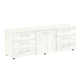 Yalta Тумба модульная LT.TS-3.2 (R) Снежная патина 1642*450*580 - Фото предпросмотра