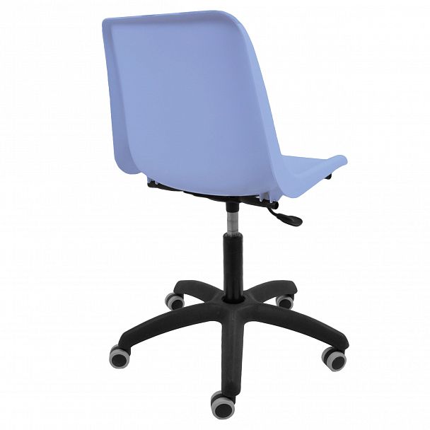 Кресло "Vicenza SW на черной крестовине Somalia" голубой - Вид 2