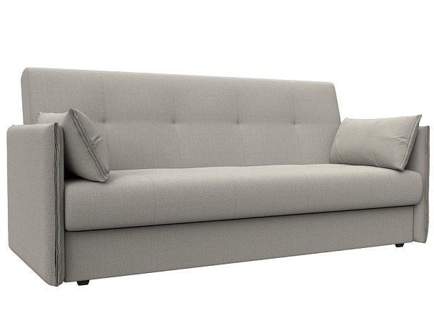 Диван-книжка Лига-018 Рогожка бежевый - Вид 1